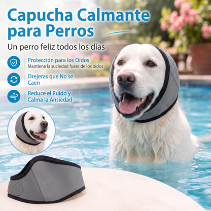 Protector auditivo antiestrés para perros